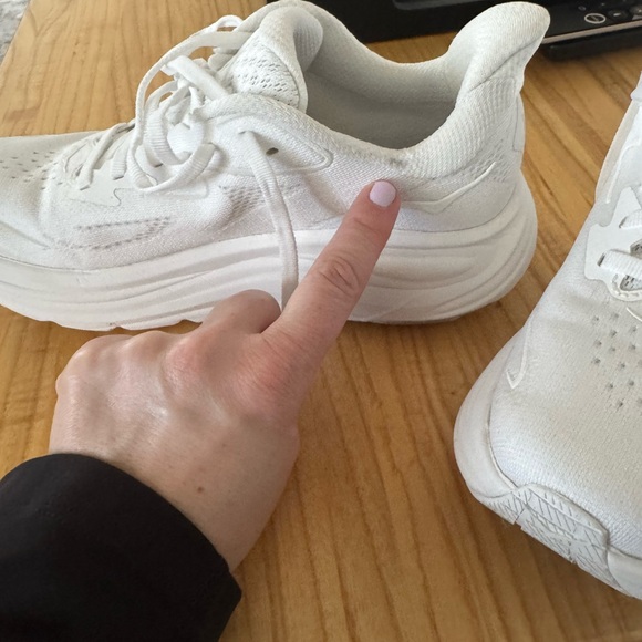 HOKA All-White Clifton 10 - Picture 4 of 8